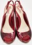 Gucci Vintage Pre-owned Fabric sandals Purple Dames - Thumbnail 3