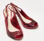 Gucci Vintage Pre-owned Fabric sandals Purple Dames - Thumbnail 4