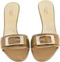 Gucci Vintage Pre-owned Fabric sandals Yellow Dames - Thumbnail 2