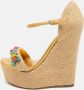 Gucci Vintage Pre-owned Fabric sandals Yellow Dames - Thumbnail 2