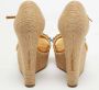 Gucci Vintage Pre-owned Fabric sandals Yellow Dames - Thumbnail 5