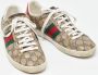 Gucci Vintage Pre-owned Fabric sneakers Beige Dames - Thumbnail 3