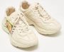 Gucci Vintage Pre-owned Fabric sneakers Beige Heren - Thumbnail 4
