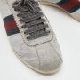 Gucci Vintage Pre-owned Fabric sneakers Gray Dames - Thumbnail 8