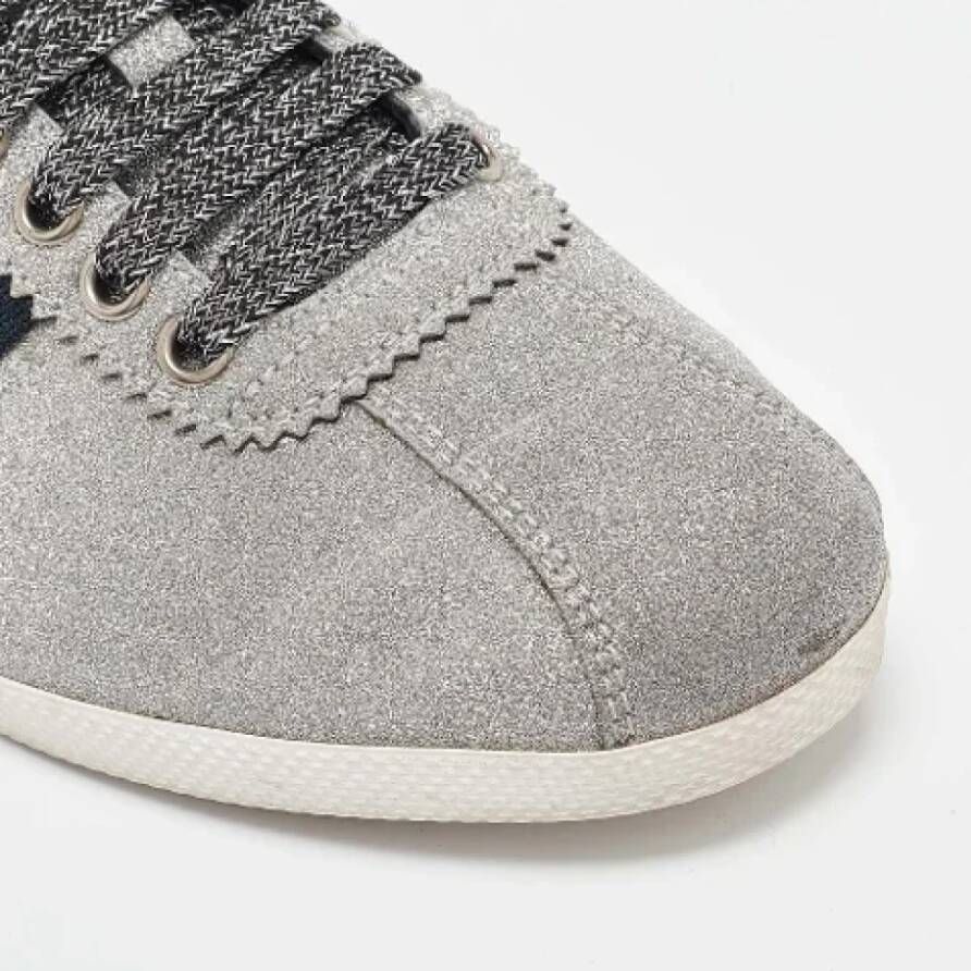 Gucci Vintage Pre-owned Fabric sneakers Gray Dames