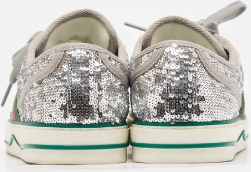 Gucci Vintage Pre-owned Fabric sneakers Gray Dames