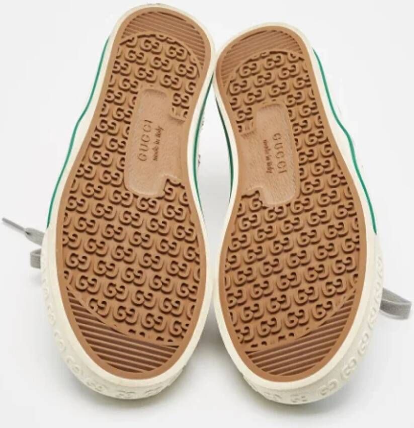 Gucci Vintage Pre-owned Fabric sneakers Gray Dames
