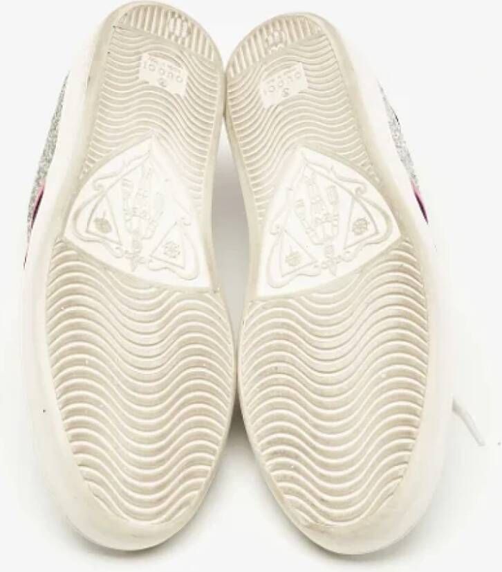 Gucci Vintage Pre-owned Fabric sneakers Gray Dames