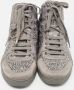 Gucci Vintage Pre-owned Fabric sneakers Gray Heren - Thumbnail 2