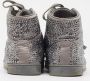 Gucci Vintage Pre-owned Fabric sneakers Gray Heren - Thumbnail 4