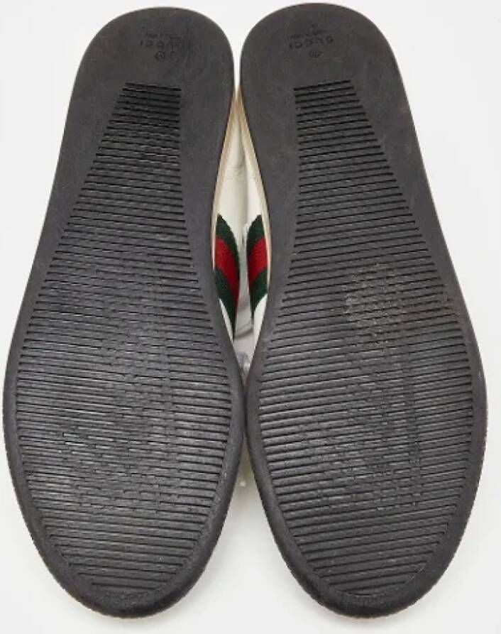 Gucci Vintage Pre-owned Fabric sneakers White Dames
