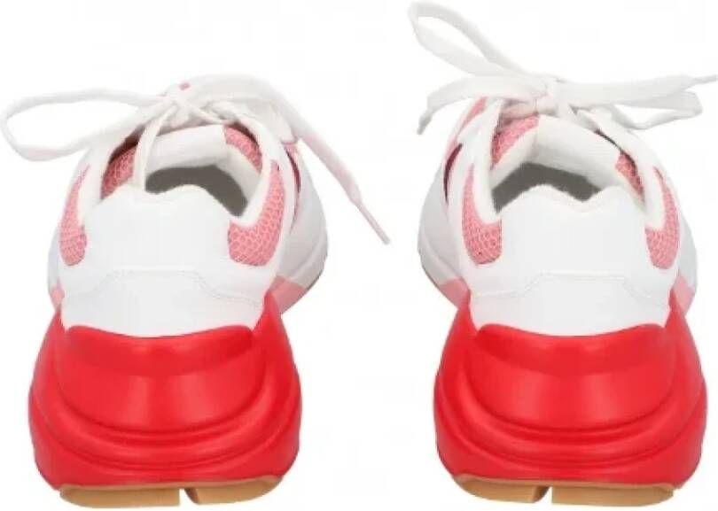 Gucci Vintage Pre-owned Fabric sneakers White Dames