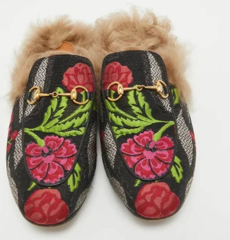 Gucci Vintage Pre-owned Fur sandals Multicolor Dames