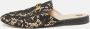 Gucci Vintage Pre-owned Lace flats Black Dames - Thumbnail 2