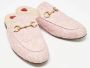 Gucci Vintage Pre-owned Lace flats Pink Dames - Thumbnail 3