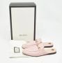 Gucci Vintage Pre-owned Lace flats Pink Dames - Thumbnail 8