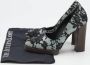 Gucci Vintage Pre-owned Lace heels Black Dames - Thumbnail 9