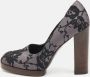 Gucci Vintage Pre-owned Lace heels Black Dames - Thumbnail 2