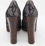 Gucci Vintage Pre-owned Lace heels Black Dames - Thumbnail 5