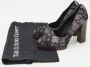 Gucci Vintage Pre-owned Lace heels Black Dames - Thumbnail 9