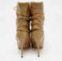 Gucci Vintage Pre-owned Leather boots Beige Dames - Thumbnail 4