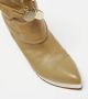 Gucci Vintage Pre-owned Leather boots Beige Dames - Thumbnail 6