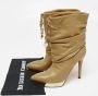 Gucci Vintage Pre-owned Leather boots Beige Dames - Thumbnail 8
