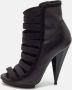 Gucci Vintage Pre-owned Leather boots Black Dames - Thumbnail 2
