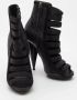 Gucci Vintage Pre-owned Leather boots Black Dames - Thumbnail 4