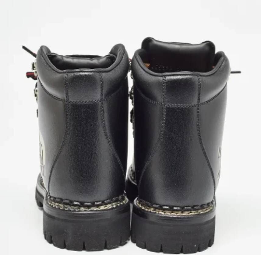 Gucci Vintage Pre-owned Leather boots Black Dames