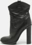 Gucci Vintage Pre-owned Leather boots Black Dames - Thumbnail 2