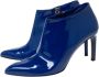 Gucci Vintage Pre-owned Leather boots Blue Dames - Thumbnail 3