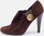 Gucci Vintage Pre-owned Leather boots Brown Dames - Thumbnail 2
