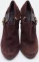 Gucci Vintage Pre-owned Leather boots Brown Dames - Thumbnail 3