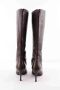 Gucci Vintage Pre-owned Leather boots Brown Dames - Thumbnail 2