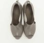 Gucci Vintage Pre-owned Leather boots Gray Dames - Thumbnail 3
