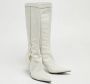 Gucci Vintage Pre-owned Leather boots White Dames - Thumbnail 4