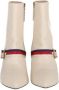 Gucci Vintage Pre-owned Leather boots White Dames - Thumbnail 2