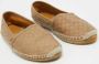 Gucci Vintage Pre-owned Leather espadrilles Beige Dames - Thumbnail 4