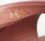 Gucci Vintage Pre-owned Leather espadrilles Pink Dames - Thumbnail 8