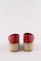 Gucci Vintage Pre-owned Leather espadrilles Red Dames - Thumbnail 2
