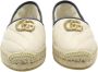 Gucci Vintage Pre-owned Leather espadrilles White Dames - Thumbnail 3