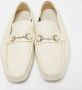 Gucci Vintage Pre-owned Leather flats Beige Dames - Thumbnail 3