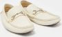 Gucci Vintage Pre-owned Leather flats Beige Dames - Thumbnail 4