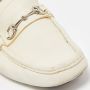 Gucci Vintage Pre-owned Leather flats Beige Dames - Thumbnail 9