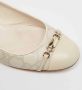 Gucci Vintage Pre-owned Leather flats Beige Dames - Thumbnail 7