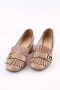 Gucci Vintage Pre-owned Leather flats Beige Dames - Thumbnail 3