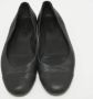 Gucci Vintage Pre-owned Leather flats Black Dames - Thumbnail 3