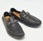 Gucci Vintage Pre-owned Leather flats Black Dames - Thumbnail 4
