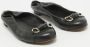 Gucci Vintage Pre-owned Leather flats Black Dames - Thumbnail 4